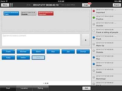 Logster – Easy-to-use-Logging auf dem iPad